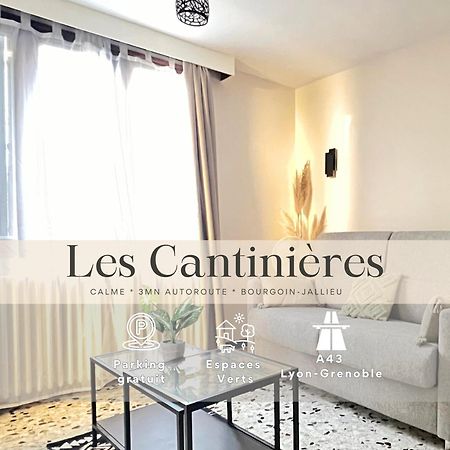 Les Cantinieres - Bourgoin Jallieu - Jardin Prive Ruy-Montceau 외부 사진