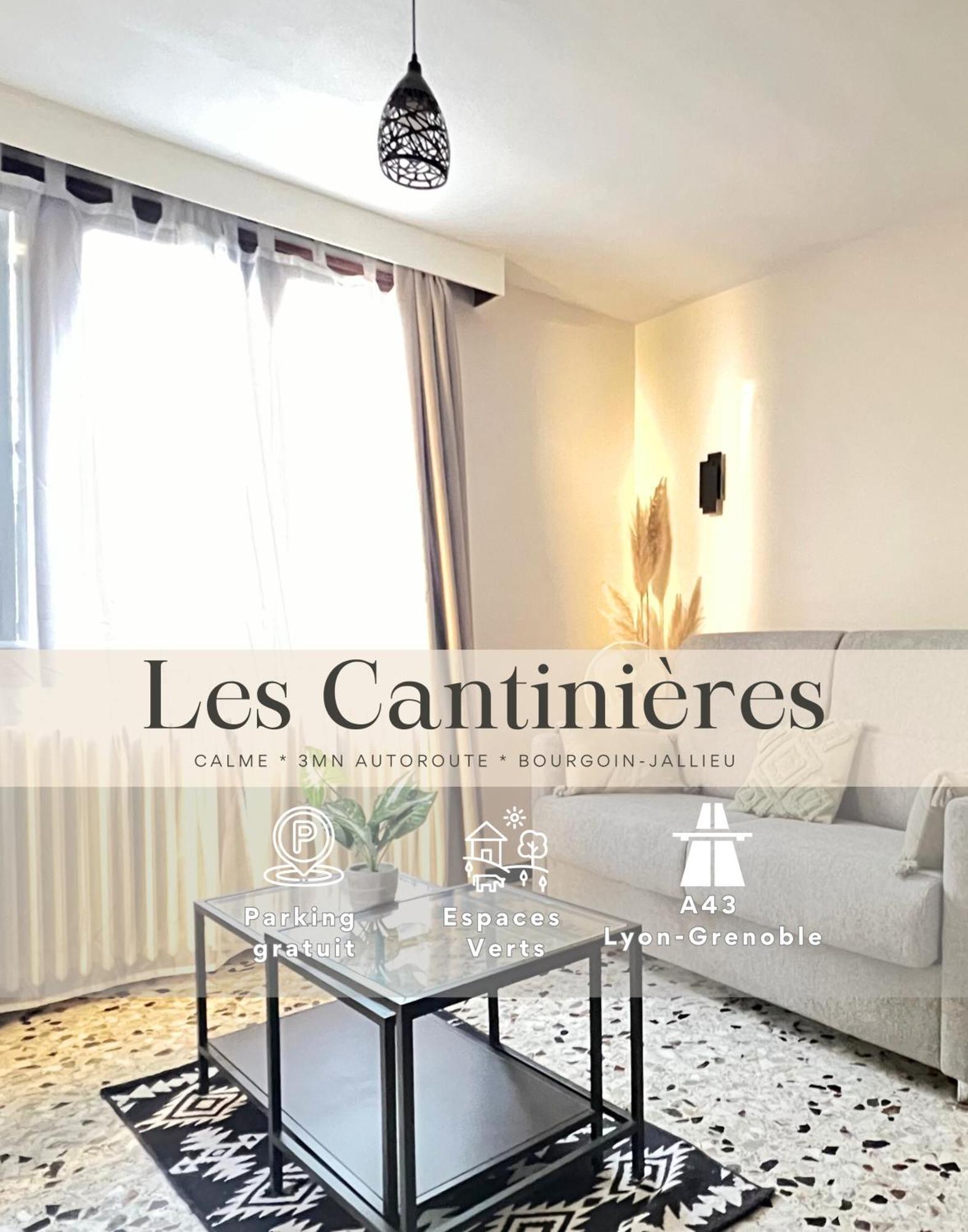 Les Cantinieres - Bourgoin Jallieu - Jardin Prive Ruy-Montceau 외부 사진